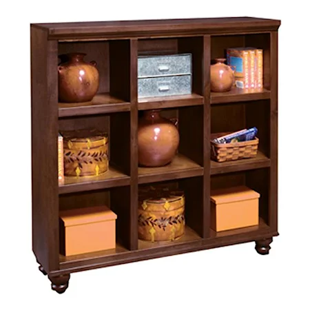 49-Inch Cube Plus Bookcase with 9 Compartments